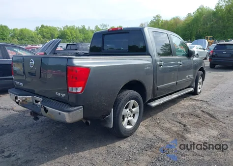 2006 Nissan Titan Se from USA, damaged, VIN 1N6AA07B76N512436
